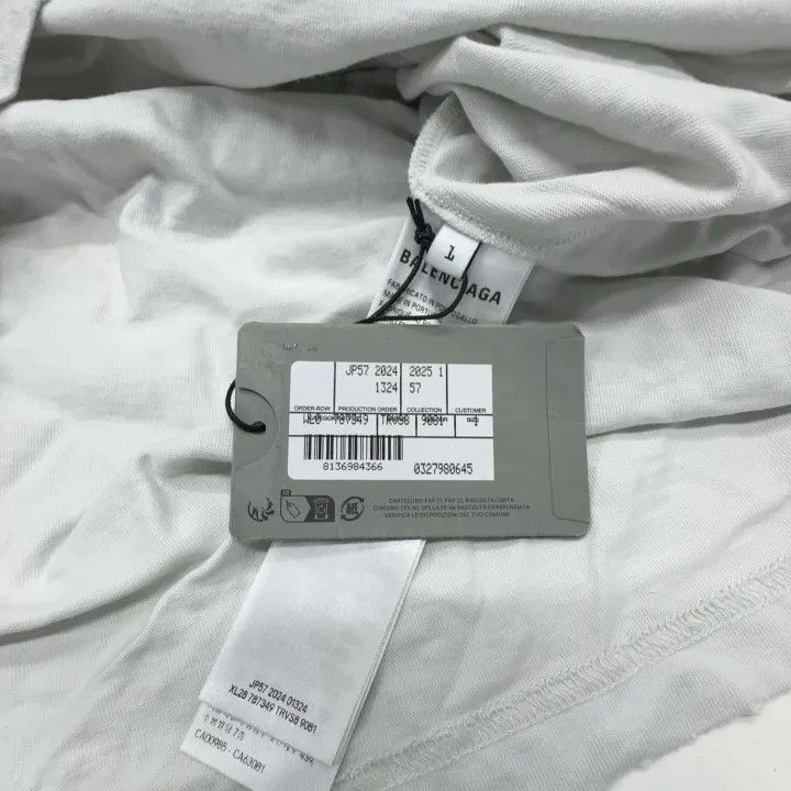 Balenciaga Balenciaga SS25 Logo Print Short Sleeve T-Shirt Size US M / EU 48-50 / 2 - 5 Thumbnail