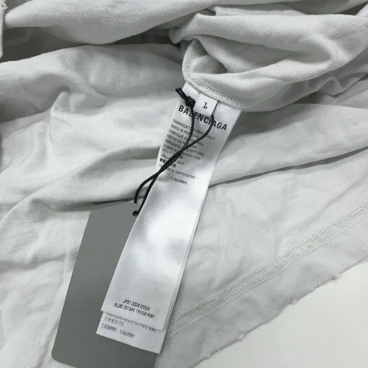 Balenciaga Balenciaga SS25 Logo Print Short Sleeve T-Shirt Size US M / EU 48-50 / 2 - 4 Thumbnail