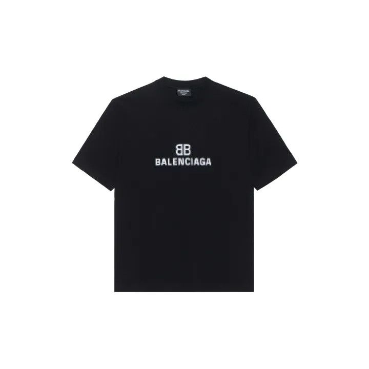 Balenciaga Balenciaga FW21 Black Logo Short Sleeve T-Shirt Size US S / EU 44-46 / 1 - 2 Thumbnail