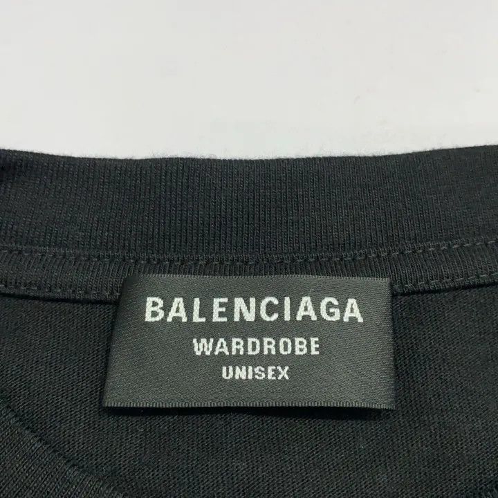 Balenciaga Balenciaga FW21 Black Logo Short Sleeve T-Shirt Size US S / EU 44-46 / 1 - 4 Thumbnail