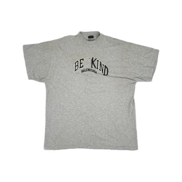 Balenciaga Balenciaga Be Kind Logo Short Sleeve T-Shirt Size US L / EU 52-54 / 3 - 2 Thumbnail