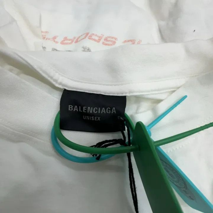Balenciaga Balenciaga FW23 Vintage Logo Print T-Shirt Size US XS / EU 42 / 0 - 3 Thumbnail