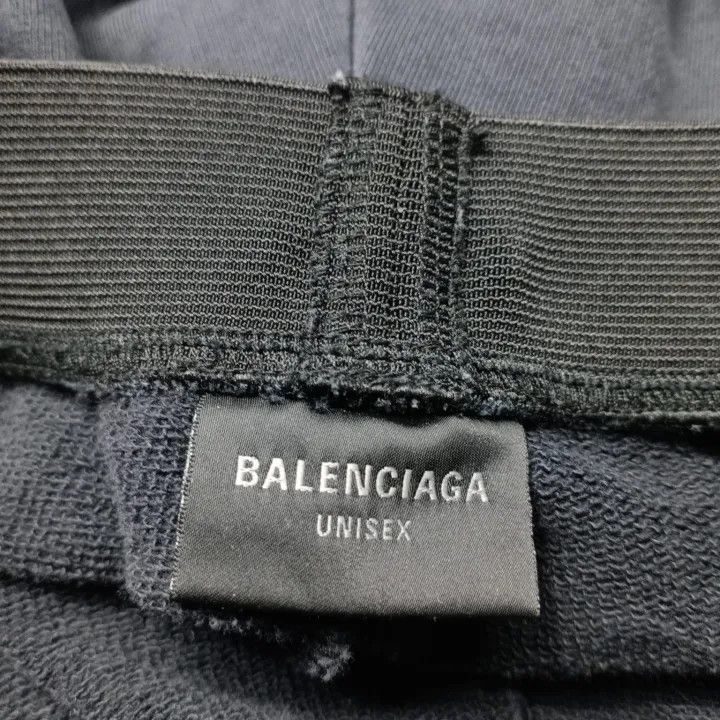 Balenciaga Balenciaga Logo Drawstring Athletic Pants Size US 26 / EU 42 - 4 Thumbnail