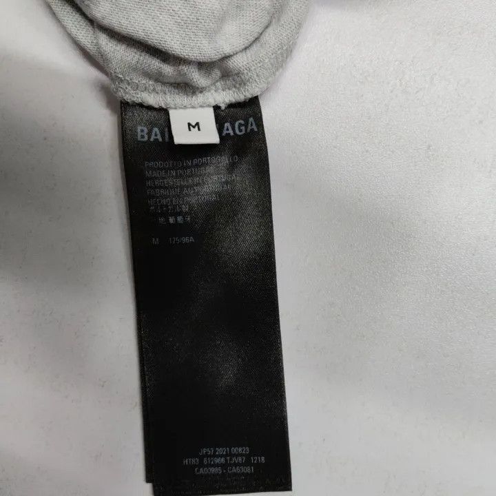 Balenciaga Balenciaga FW21 Logo Embroidered Short Sleeve T-shirt Size US M / EU 48-50 / 2 - 4 Thumbnail