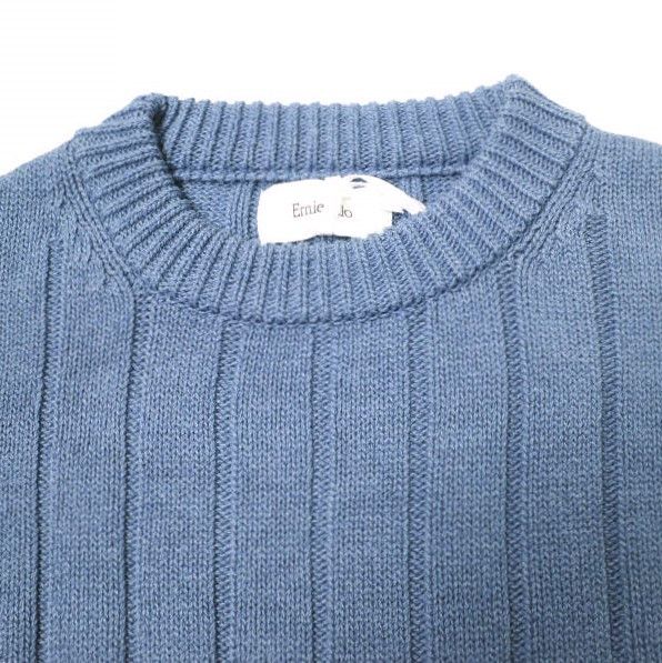 Other Other Ernie Palo WIDE RIB KNIT Cotton Knitwear Cotton Tops EP09KN01 DUTY FREE for USA Size ONE SIZE - 4 Thumbnail