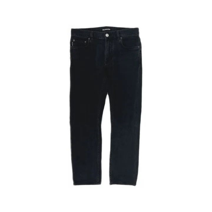 Balenciaga Balenciaga Casual Plain Black Trousers Size US 30 / EU 46 - 2 Thumbnail