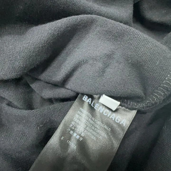 Balenciaga Balenciaga Slim Fit Hooded T-Shirt in Black Size US S / EU 44-46 / 1 - 5 Thumbnail