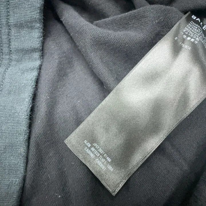 Balenciaga Balenciaga Slim Fit Hooded T-Shirt in Black Size US S / EU 44-46 / 1 - 4 Thumbnail