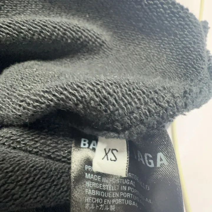 Balenciaga Balenciaga Black Logo Print Hoodie for Unisex Size US XS / EU 42 / 0 - 5 Thumbnail