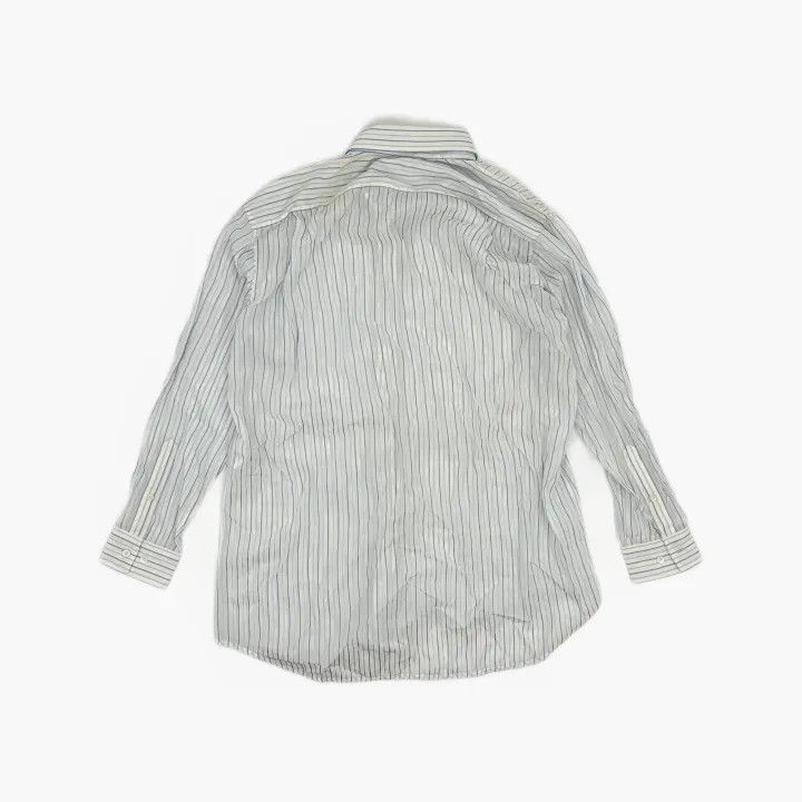 Balenciaga Balenciaga Casual Striped Long Sleeve Shirt Size US S / EU 44-46 / 1 - 3 Thumbnail