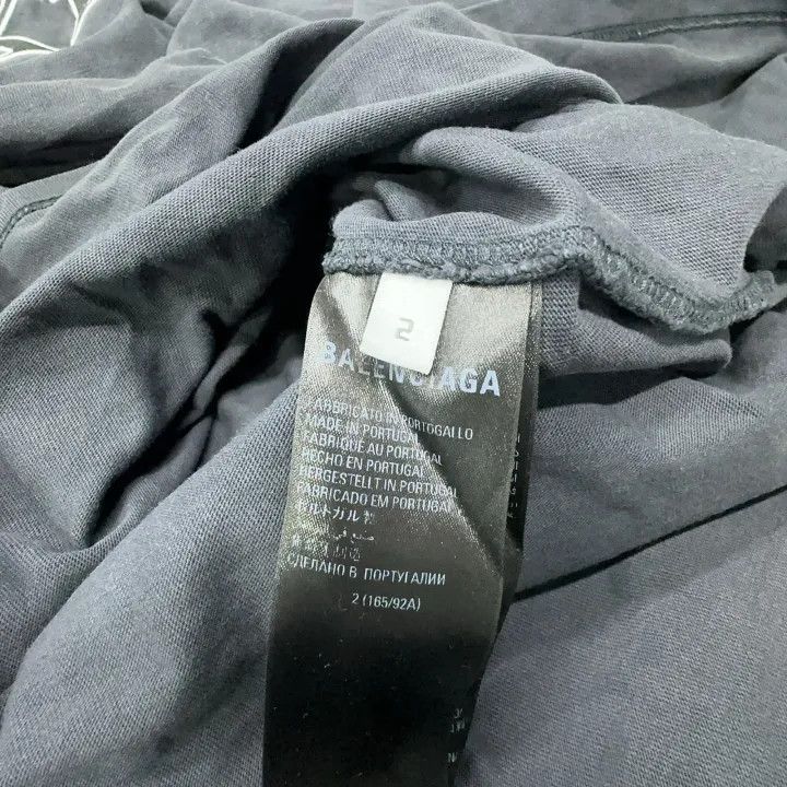 Balenciaga Balenciaga Long Sleeve Graphic T-Shirt for Men Size US M / EU 48-50 / 2 - 6 Thumbnail