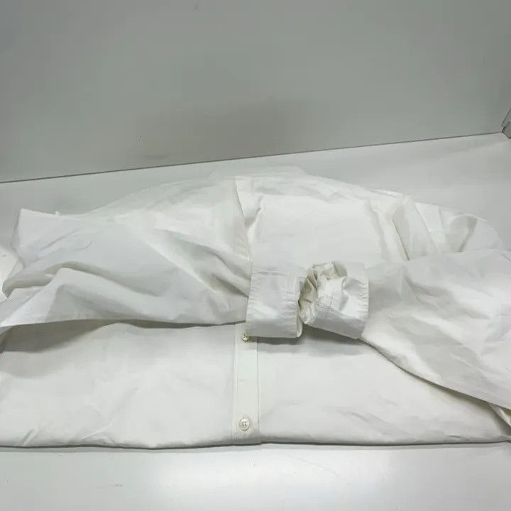 Balenciaga Balenciaga Long Sleeve White Shirt for Men Size US M / EU 48-50 / 2 - 8 Thumbnail