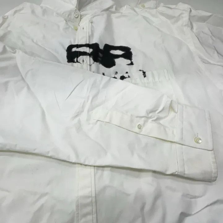 Balenciaga Balenciaga Men's Long Sleeve V-Neck Shirt Size US M / EU 48-50 / 2 - 13 Thumbnail