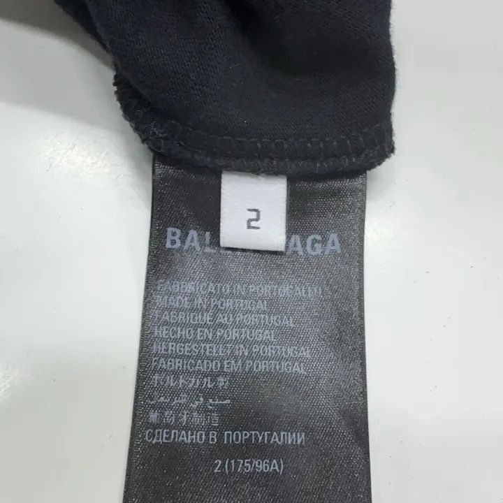 Balenciaga Balenciaga Logo Print Long Sleeve Sweatshirt Size US M / EU 48-50 / 2 - 4 Thumbnail