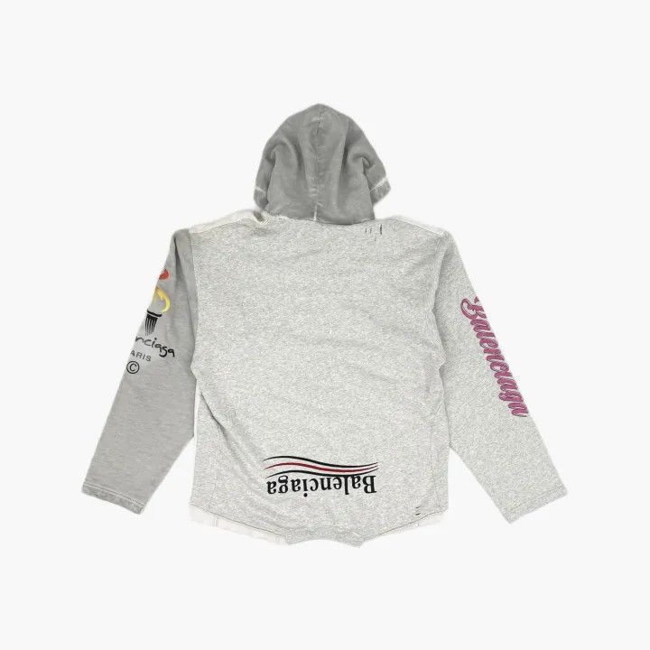 Balenciaga Balenciaga FW22 Printed Hooded Sweatshirt Size US M / EU 48-50 / 2 - 3 Thumbnail