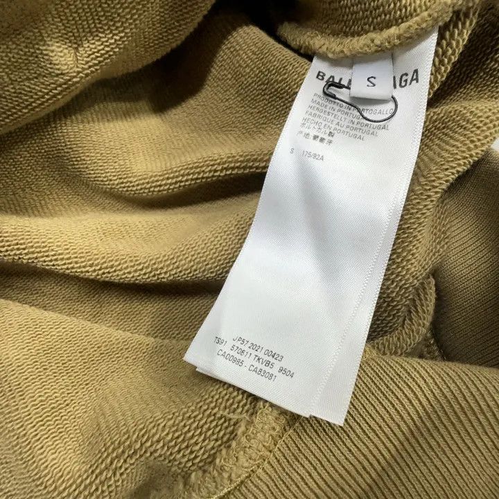 Balenciaga Balenciaga Solid Color Hoodie for Men Size US S / EU 44-46 / 1 - 4 Thumbnail