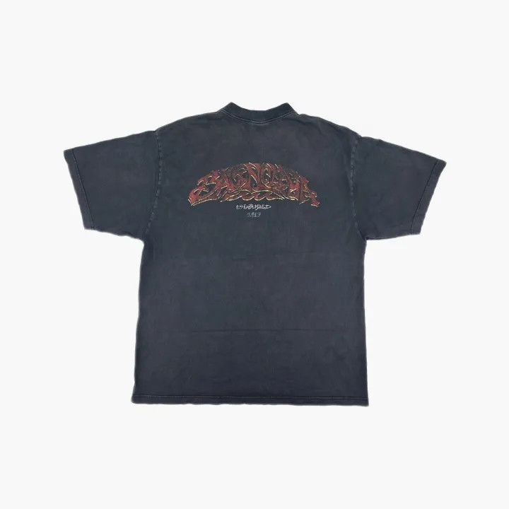 Balenciaga Balenciaga Gray Casual Short Sleeve T-Shirt Size US XL / EU 56 / 4 - 3 Thumbnail
