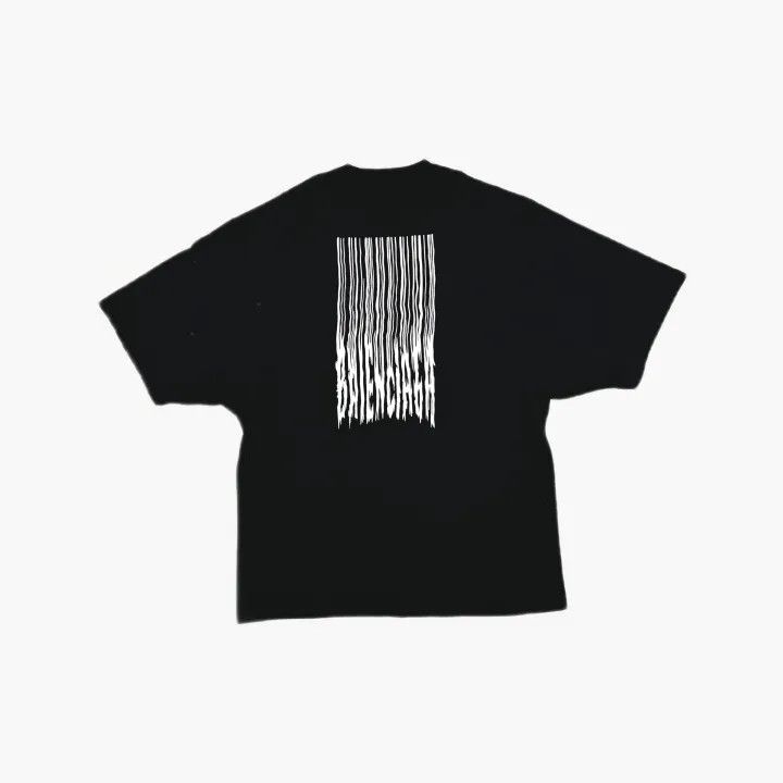 Balenciaga Balenciaga Black Short Sleeve T-Shirt with Print Size US XS / EU 42 / 0 - 3 Thumbnail
