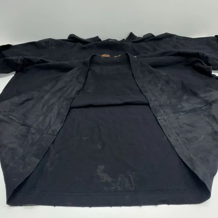 Balenciaga Balenciaga Black Letter Print Short Sleeve T-Shirt Size US L / EU 52-54 / 3 - 10 Thumbnail