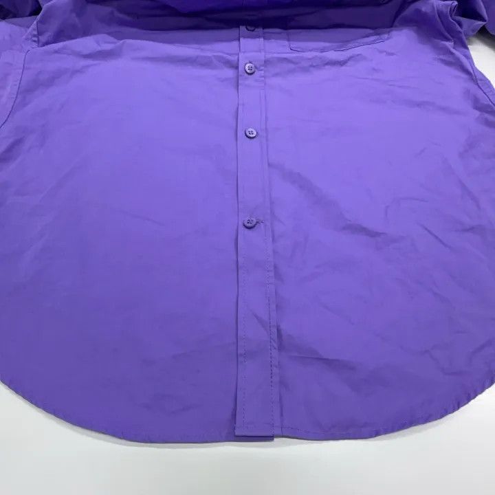 Balenciaga Balenciaga Casual Long Sleeve Shirt in Purple Size US XS / EU 42 / 0 - 8 Thumbnail