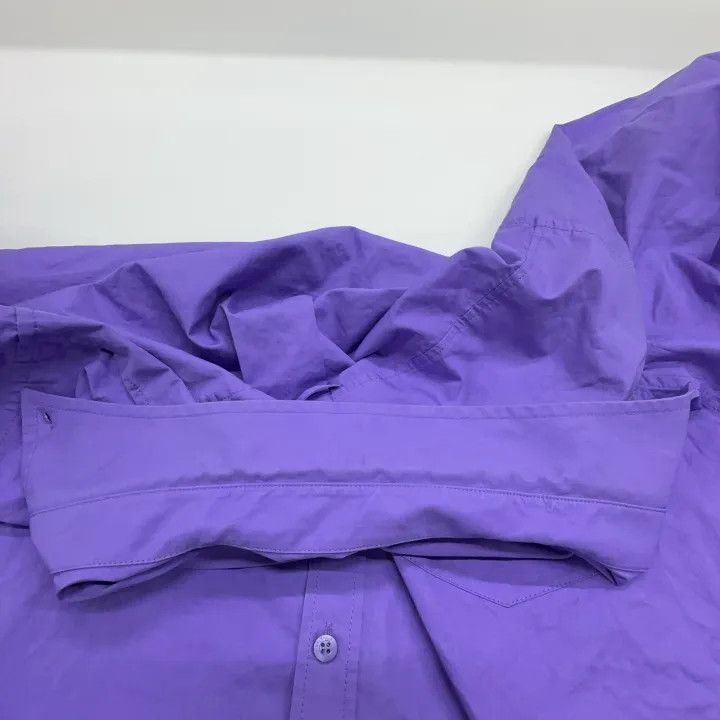 Balenciaga Balenciaga Casual Long Sleeve Shirt in Purple Size US XS / EU 42 / 0 - 6 Thumbnail