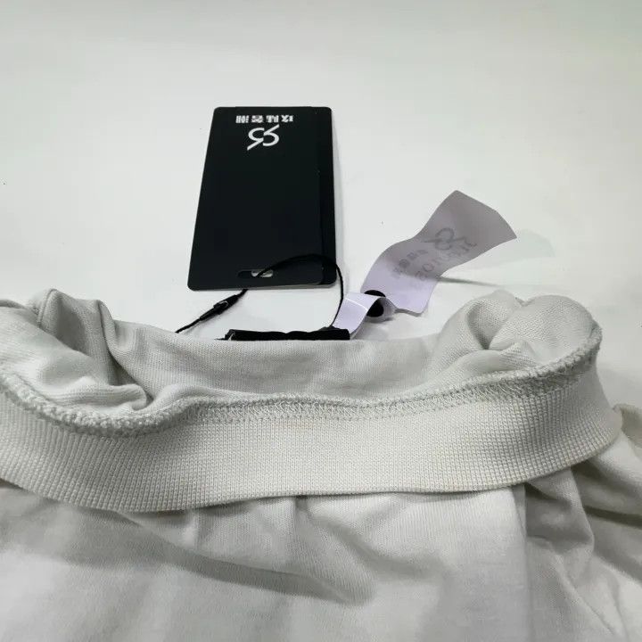 Balenciaga Balenciaga Logo Embroidered Short Sleeve T-Shirt Size US M / EU 48-50 / 2 - 7 Thumbnail