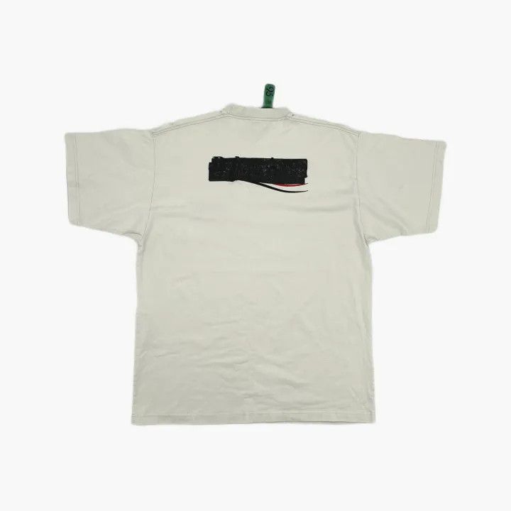 Balenciaga Balenciaga Logo Embroidered Short Sleeve T-Shirt Size US M / EU 48-50 / 2 - 3 Thumbnail