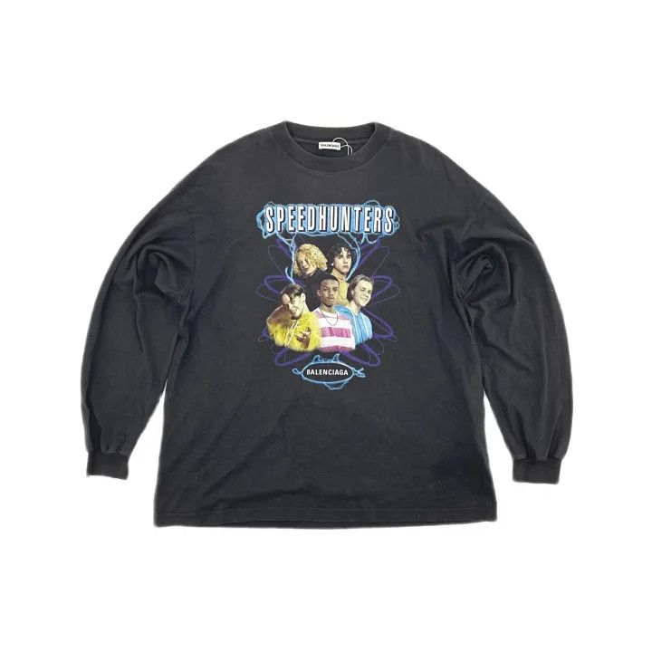 Balenciaga Balenciaga Speedhunters Long Sleeve Sweatshirt Size US M / EU 48-50 / 2 - 2 Thumbnail