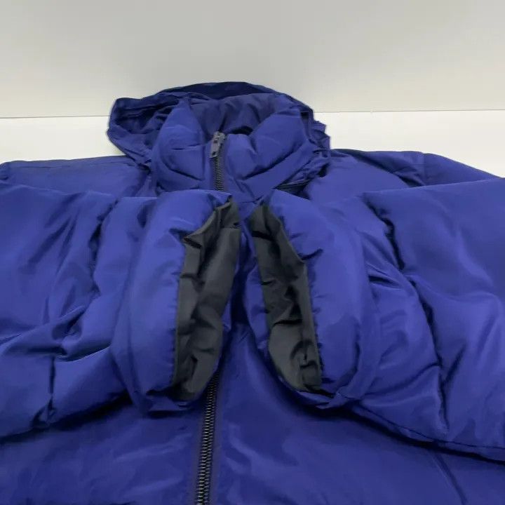Balenciaga Balenciaga Blue Long Sleeve Puffer Jacket Size US L / EU 52-54 / 3 - 9 Thumbnail