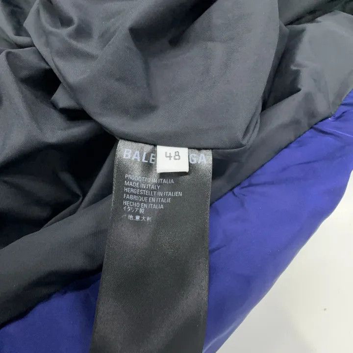 Balenciaga Balenciaga Blue Long Sleeve Puffer Jacket Size US L / EU 52-54 / 3 - 5 Thumbnail