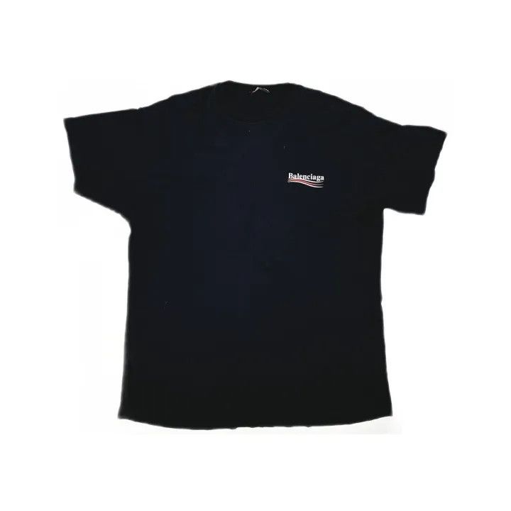 Balenciaga Balenciaga Black Short Sleeve T-Shirt for Men Size US L / EU 52-54 / 3 - 2 Thumbnail