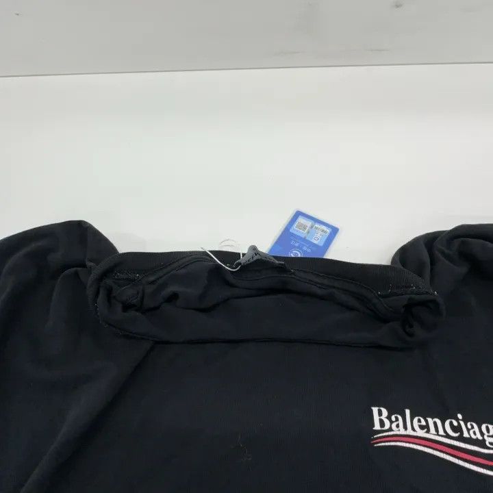Balenciaga Balenciaga Black Short Sleeve T-Shirt for Men Size US L / EU 52-54 / 3 - 7 Thumbnail