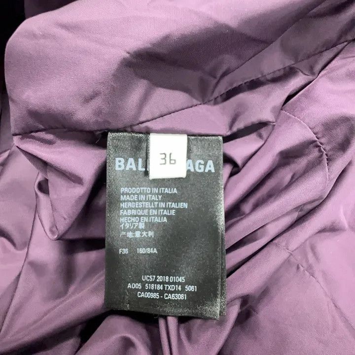 Balenciaga Balenciaga Logo Hooded Coat for Men Size US S / EU 44-46 / 1 - 4 Thumbnail