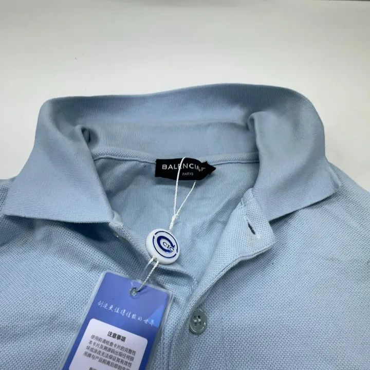 Balenciaga Balenciaga Casual Solid Short Sleeve Polo Shirt Size US S / EU 44-46 / 1 - 7 Thumbnail