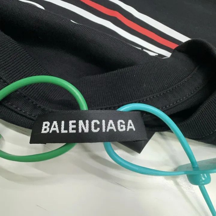 Balenciaga Balenciaga Logo Short Sleeve T-Shirt Size US M / EU 48-50 / 2 - 2 Thumbnail