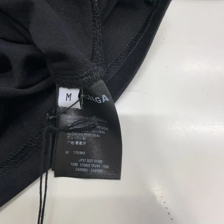Balenciaga Balenciaga Logo Short Sleeve T-Shirt Size US M / EU 48-50 / 2 - 3 Thumbnail