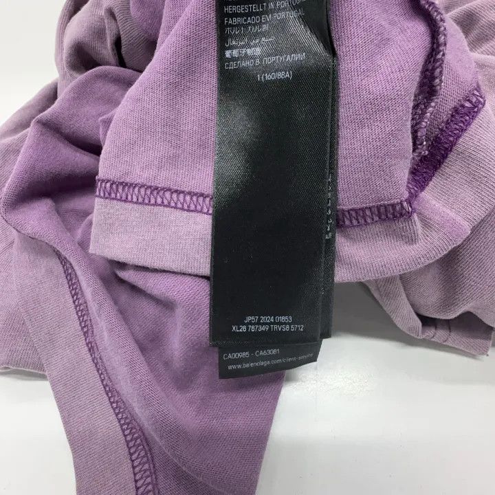Balenciaga Balenciaga SS25 Logo Half-Turtleneck T-Shirt Size US XS / EU 42 / 0 - 5 Thumbnail