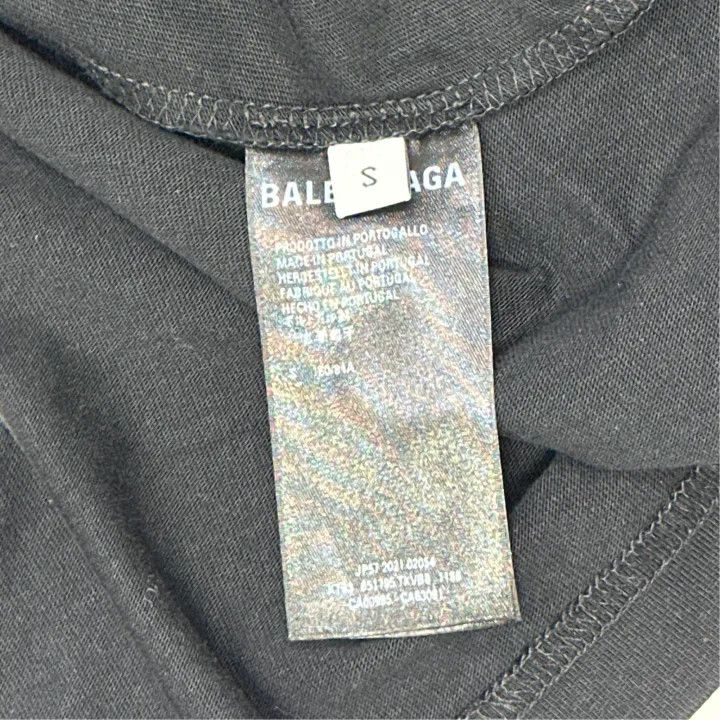 Balenciaga Balenciaga Distressed Graphic Print Short Sleeve T-Shirt Size US S / EU 44-46 / 1 - 3 Thumbnail