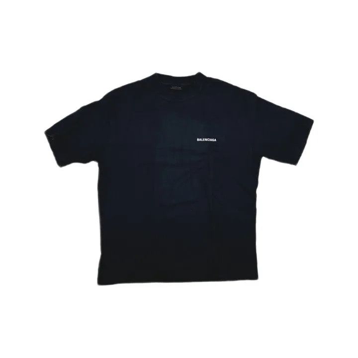 Balenciaga Balenciaga Vintage Logo Black T-Shirt for Men Size US M / EU 48-50 / 2 - 2 Thumbnail