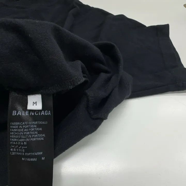 Balenciaga Balenciaga Vintage Logo Black T-Shirt for Men Size US M / EU 48-50 / 2 - 4 Thumbnail