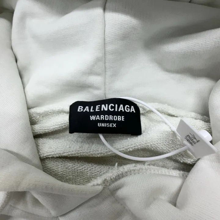 Balenciaga Balenciaga Logo Embroidered Hoodie for Men Size US S / EU 44-46 / 1 - 6 Thumbnail