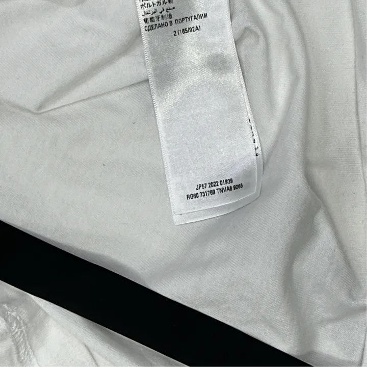 Balenciaga Balenciaga x Adidas Embroidered Logo Short Sleeve T-Shirt Size US M / EU 48-50 / 2 - 4 Thumbnail