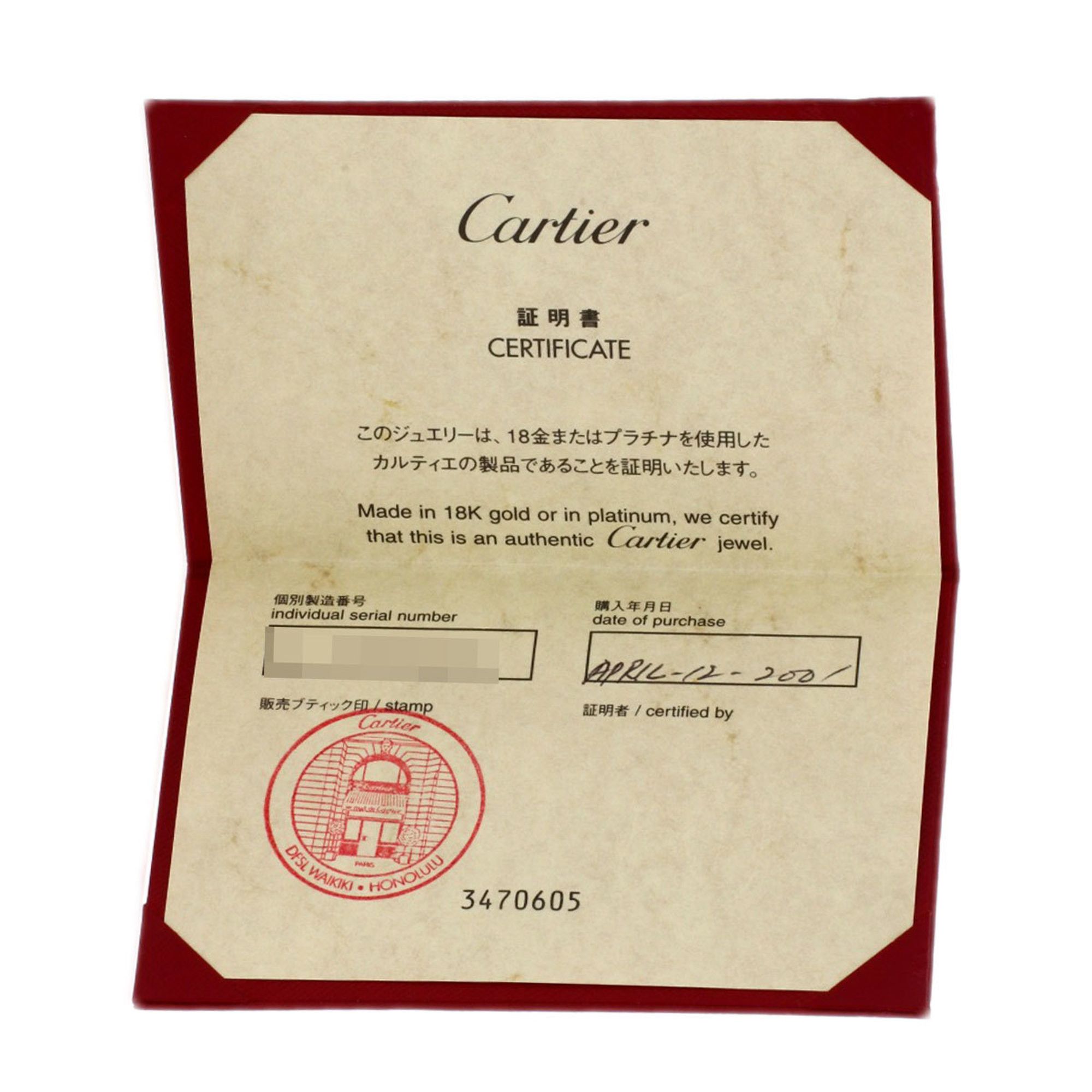 Cartier Cartier Love ring Size ONE SIZE - 8 Thumbnail
