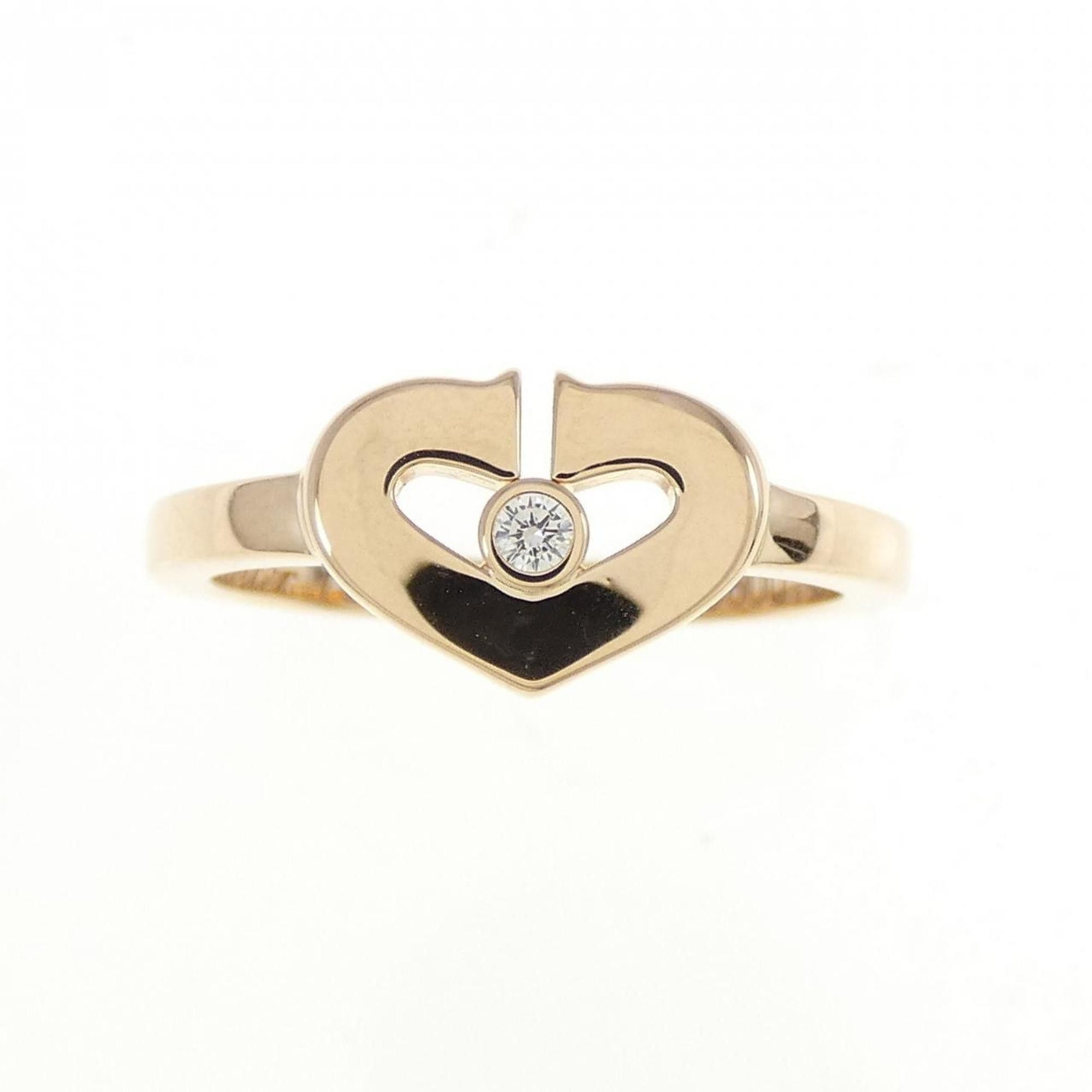 Cartier Cartier C heart ring Size ONE SIZE - 2 Thumbnail
