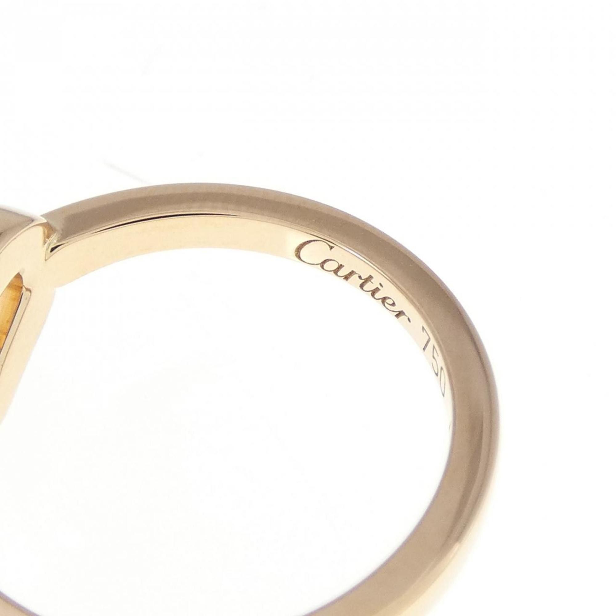 Cartier Cartier C heart ring Size ONE SIZE - 4 Thumbnail