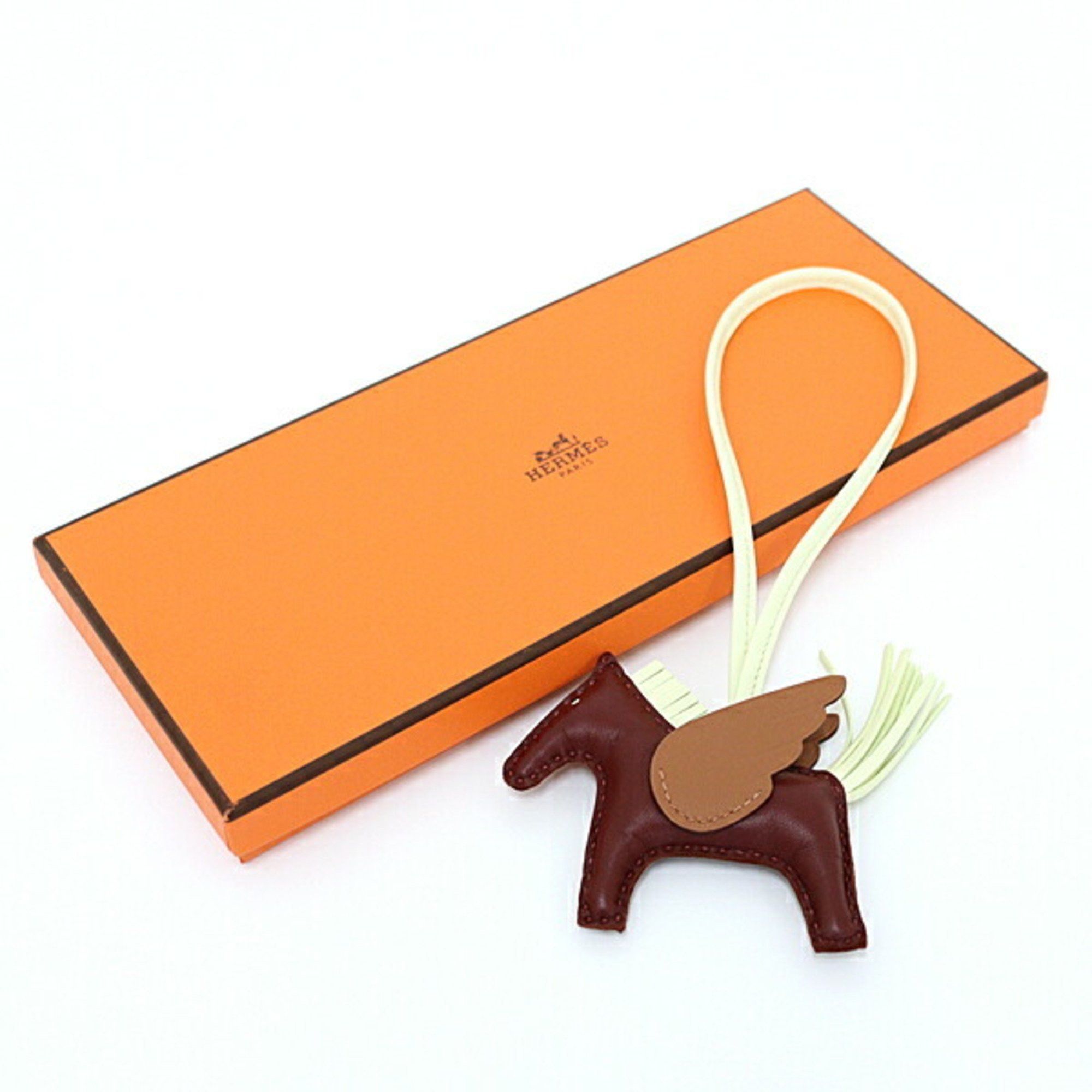 Hermes HERMES Rodeo Pegasus PM Rouge Ash/Jaune Milton/Gold Anjou Milo/Swift Unused F-04650 Size ONE SIZE - 6 Thumbnail