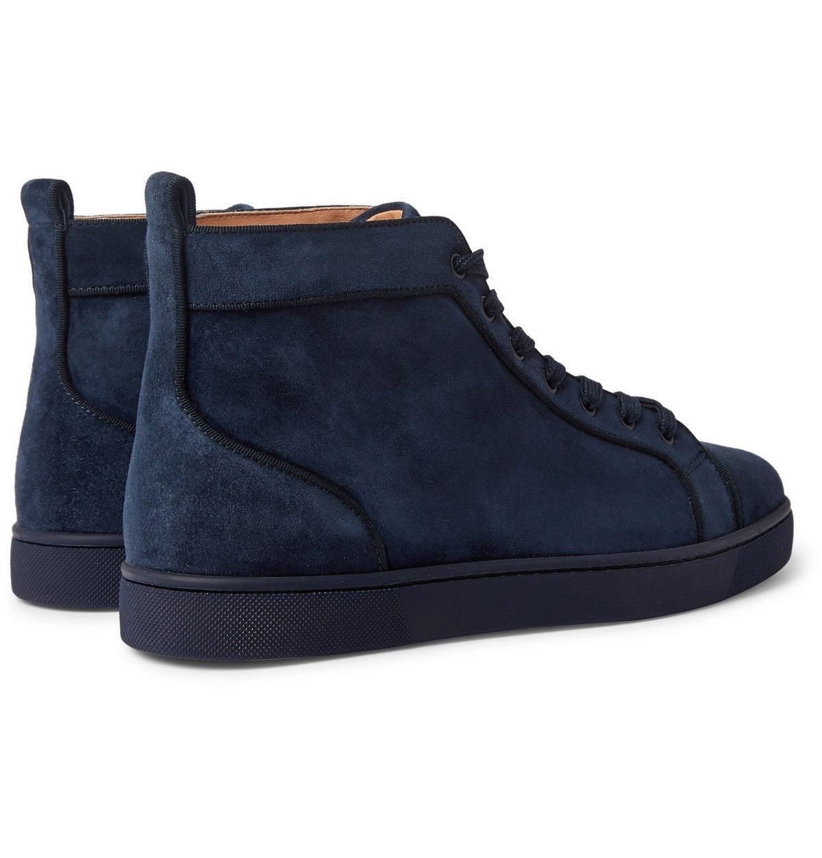 Christian Louboutin louis orlato flat navy Size US 6 / EU 39 - 4 Thumbnail
