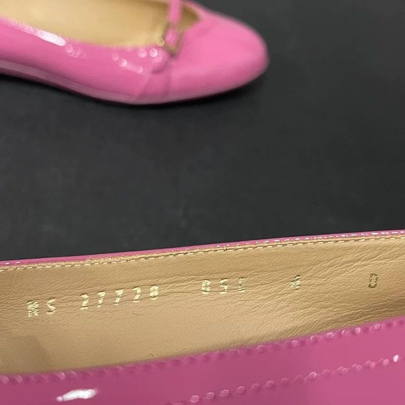 Salvatore Ferragamo Ferragamo Pink Ballerina Flats Size 4-yf Size US 4 / IT 34 - 8 Thumbnail