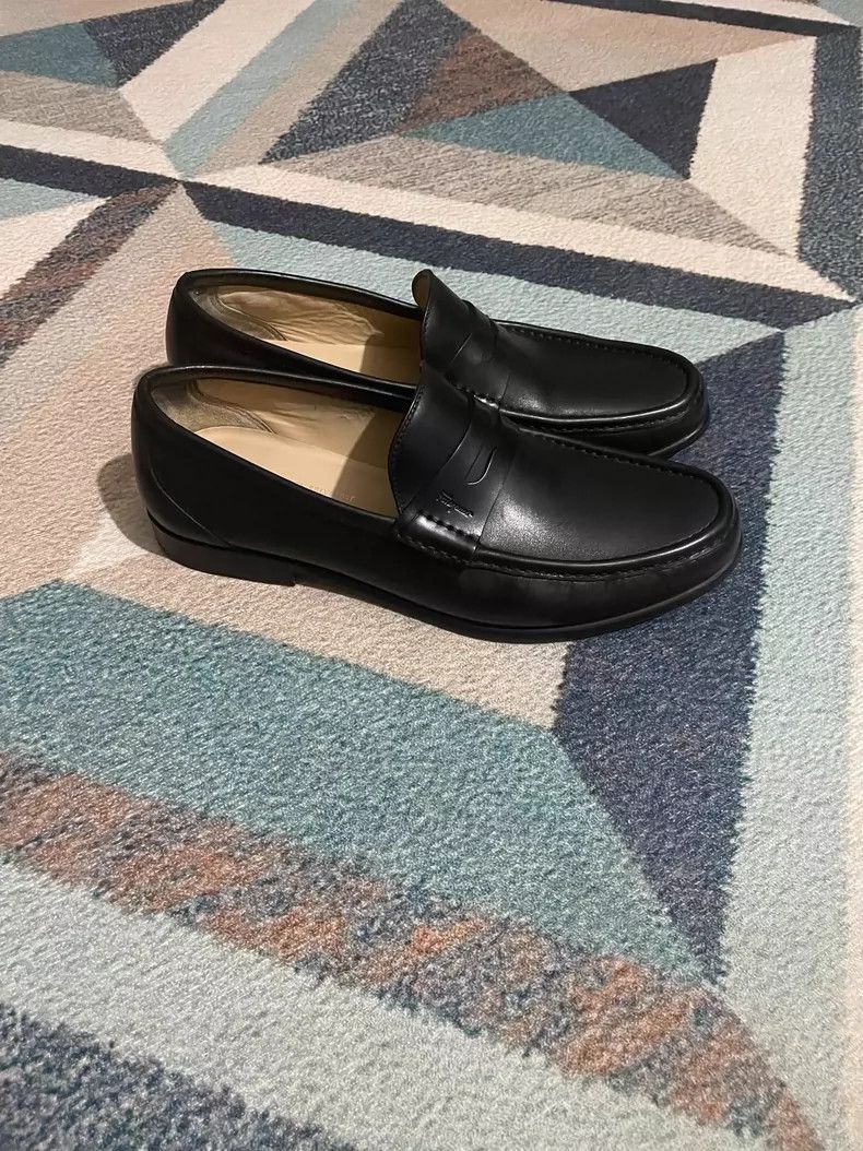 Salvatore Ferragamo Ferragamo Men's Casual Leather Shoes Size 42.5-yf Size US 10.5 / EU 43-44 - 2 Thumbnail