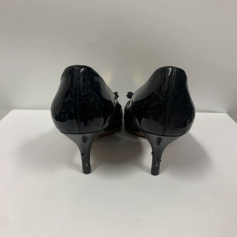Salvatore Ferragamo Ferragamo Peep Toe Heels Size 37.5 Size US 7 / IT 37 - 6 Thumbnail